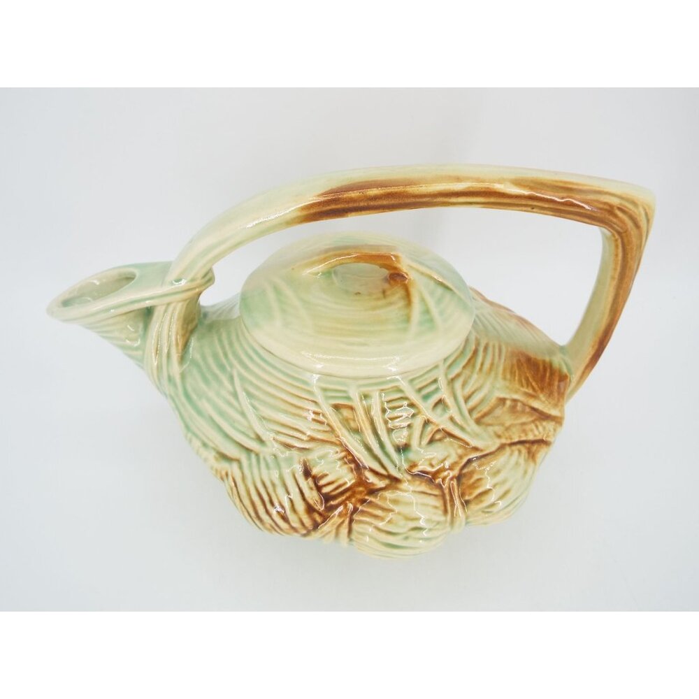 Vintage McCoy Pottery Pine Cone Teapot - Picture 1 of 14